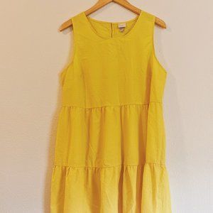 Flowy Yellow Maxi Dress